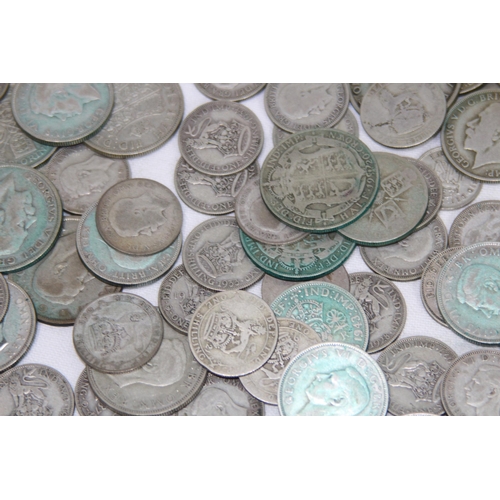 993 - QUANTITY OF PRE 1946 BRITISH SILVER COINS - 880G