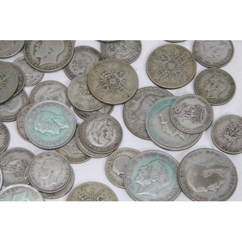 993 - QUANTITY OF PRE 1946 BRITISH SILVER COINS - 880G