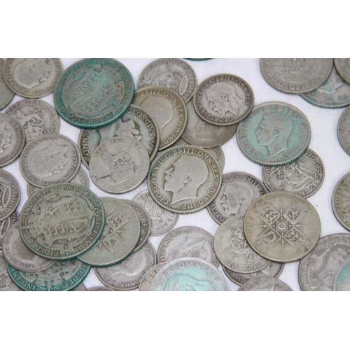 993 - QUANTITY OF PRE 1946 BRITISH SILVER COINS - 880G