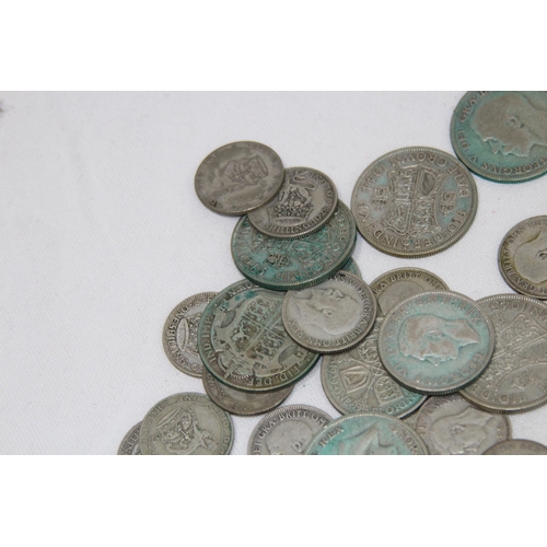 993 - QUANTITY OF PRE 1946 BRITISH SILVER COINS - 880G