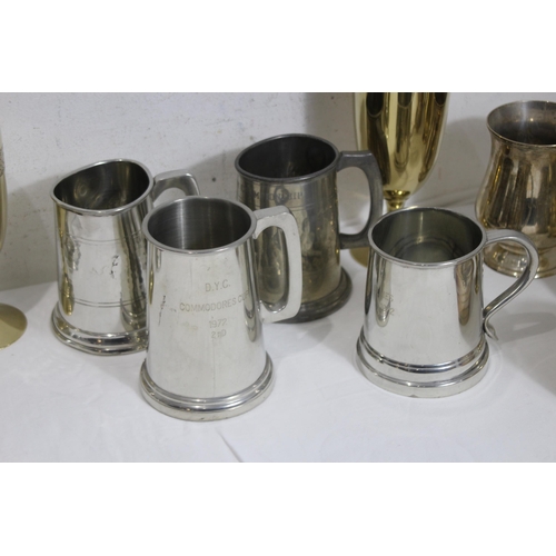 475 - LARGE QUANTITY OF TANKARDS