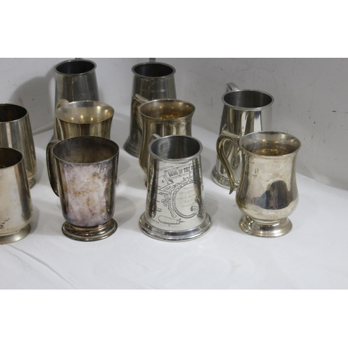 476 - LARGE QUANTITY OF MILITARY(SHOOTING) AWARDS TANKARDS