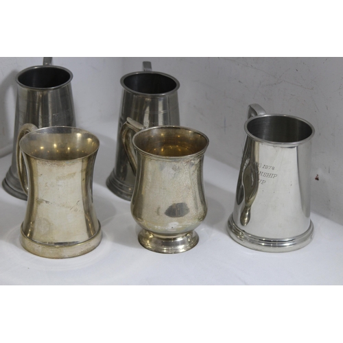 476 - LARGE QUANTITY OF MILITARY(SHOOTING) AWARDS TANKARDS