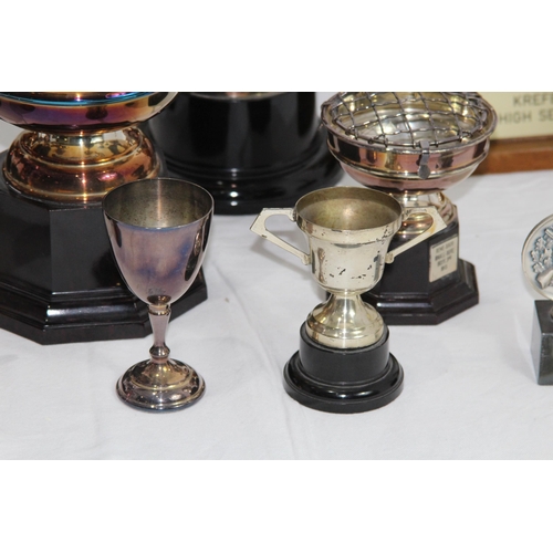 477 - QUANTITY OF MILITARY (SHOOTING) PRIZE CUPS