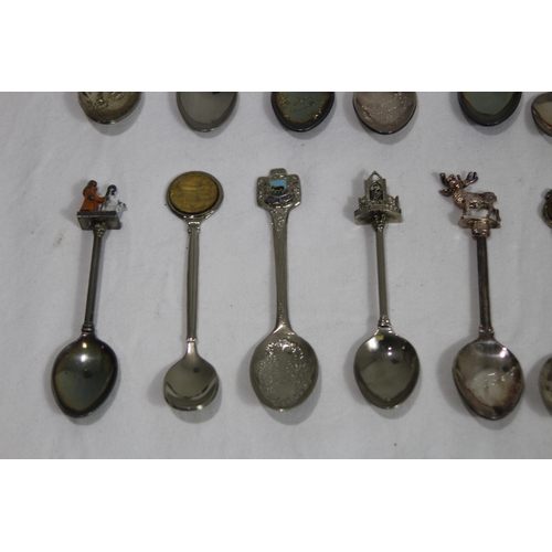 484 - QUANTITY OF COMMEMORATIVE SPOONS