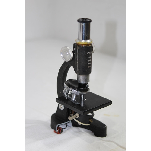 490 - 3 X VINTAGE MICROSCOPES