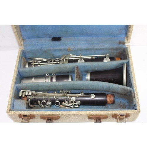 394 - VINTAGE CASED KARL MEYER FLUTE