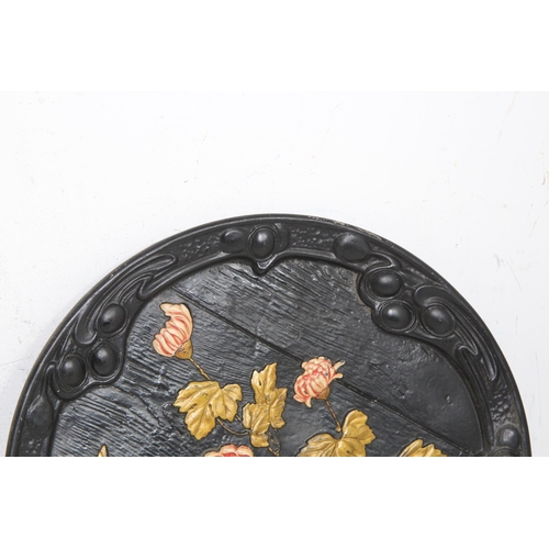 912 - PAIR OF ANTIQUE BRETBY PLAQUES - 1 A/F
35CM