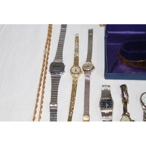 974 - QUANTITY OF LADIES WATCHES