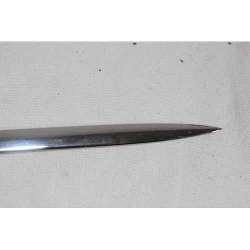 1048 - SILVER HANDLED LETTER OPENER - SHEFFIELD 1992 - HARRISON BROS