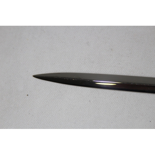 1048 - SILVER HANDLED LETTER OPENER - SHEFFIELD 1992 - HARRISON BROS