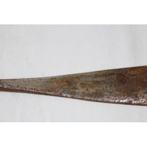 1053 - SILVER HANDLED SHOEHORN - BIRMINGHAM 1899 - LEVI AND SALAMAN