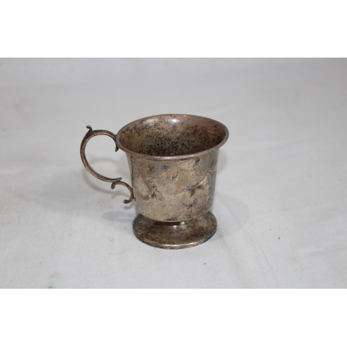 1055 - SILVER MUG - 99G - BIRMINGHAM 1929