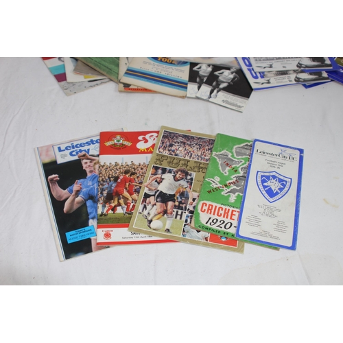 494 - VERY INTERESTING  QUANTITY OF FOOTBALL EPHEMERA INCLUDING AUTOGRAPHS BY JIMMY GREAVES AND OTHERS