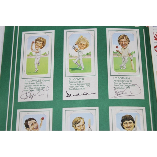 495 - GOOD QUANTITY OF CRICKET EPHEMERA INCLUDING AUTOGRAPHS