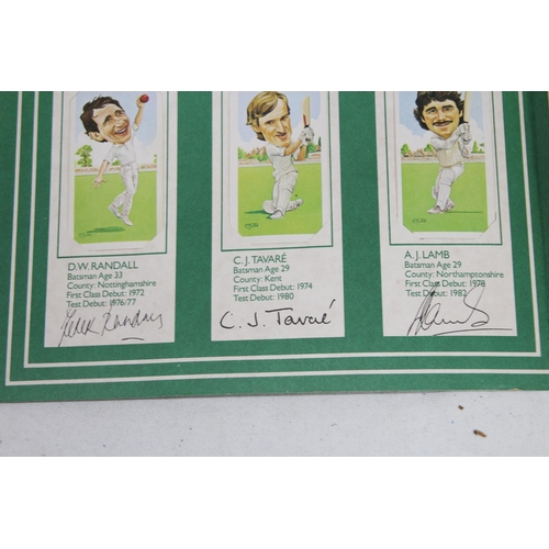 495 - GOOD QUANTITY OF CRICKET EPHEMERA INCLUDING AUTOGRAPHS