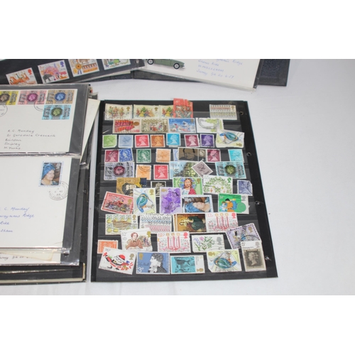 499 - QUANTITY OF STAMPS AND FIRST DAY COVERS