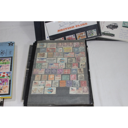 499 - QUANTITY OF STAMPS AND FIRST DAY COVERS