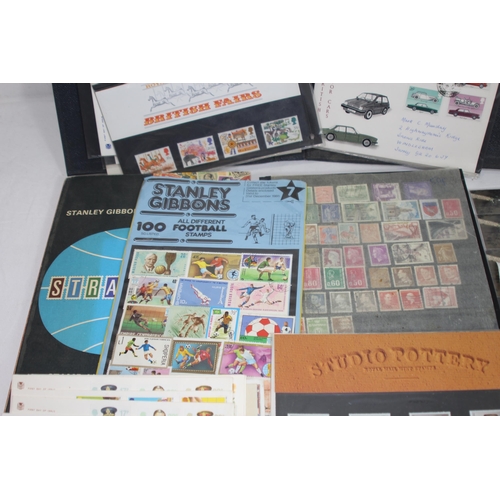 499 - QUANTITY OF STAMPS AND FIRST DAY COVERS