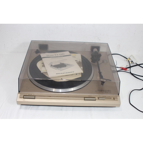 750 - RETRO MARANTZ TT-120 TURNTABLE