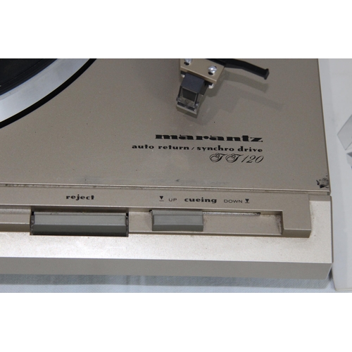 750 - RETRO MARANTZ TT-120 TURNTABLE