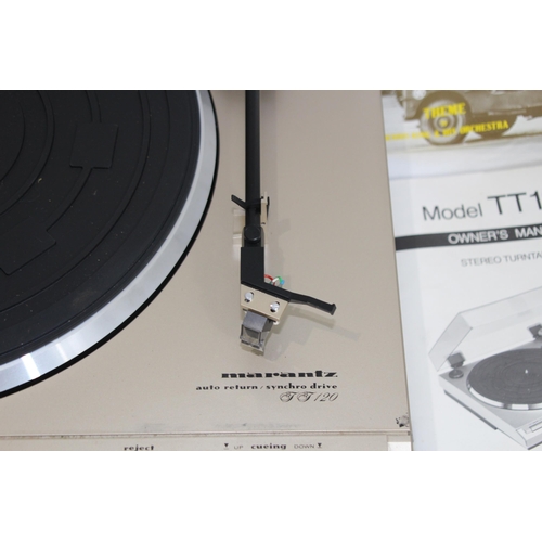 750 - RETRO MARANTZ TT-120 TURNTABLE