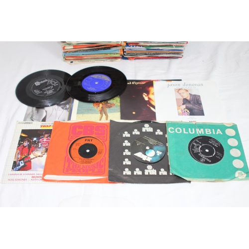 523 - BOX OF 45 RPM RECORDS