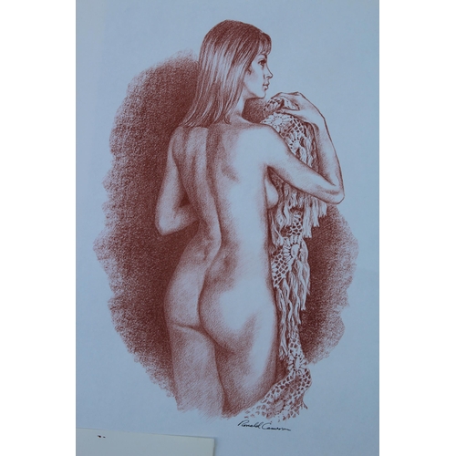 159 - 5 X RONALD CAMERON NUDES
50 X 71CM