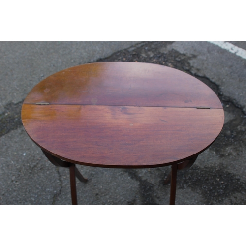 15 - ANTIQUE FOLDING TABLE - A/F
70 X 57 X 42CM