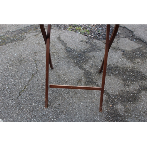 15 - ANTIQUE FOLDING TABLE - A/F
70 X 57 X 42CM