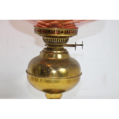 265 - BRASS OIL LAMP
47CM