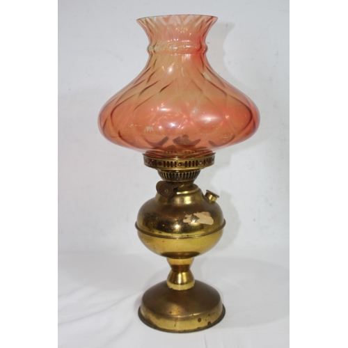 265 - BRASS OIL LAMP
47CM