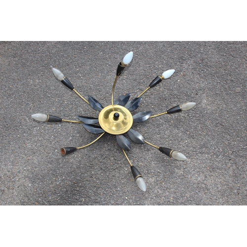 273 - 2 X RETRO SPIDER CELING LIGHTS 
48CM