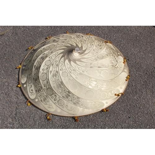 275 - SCUDO SARACENO SILK CEILING LIGHT
80CM