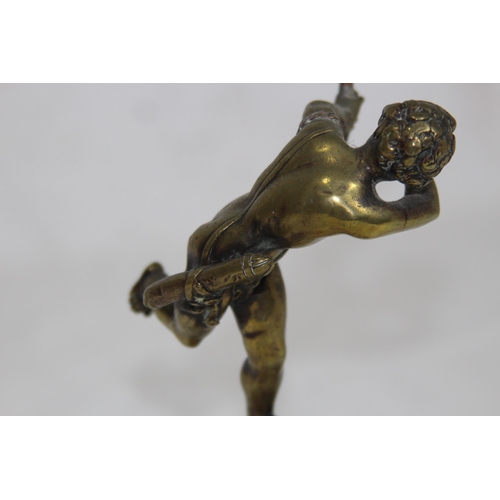 924 - CAST FIGURE OF CUPID ON MARBEL BASE
17CM