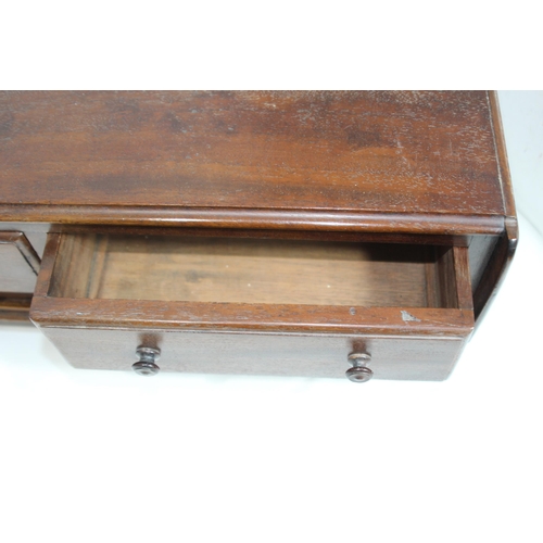 527 - 2 X VINTAGE DRAWER TIDYS 
60 X 24 X 23CM