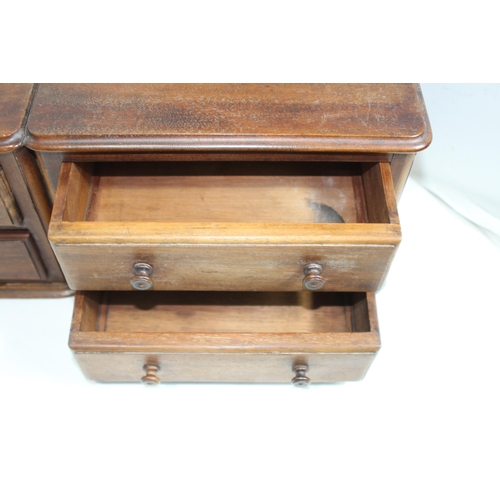 527 - 2 X VINTAGE DRAWER TIDYS 
60 X 24 X 23CM