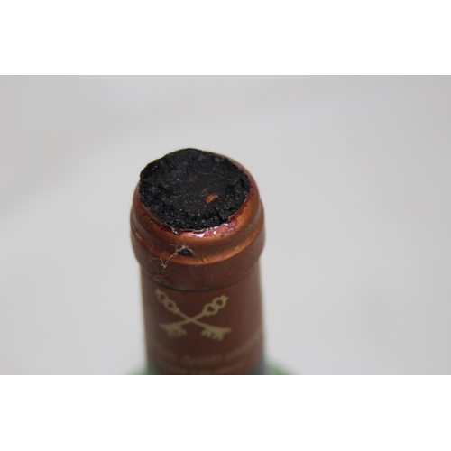 724 - BOTTLE OF CHATEAU SAINT PIERRE 1990 RED WINE - CLOSED BUT EVAPORATED