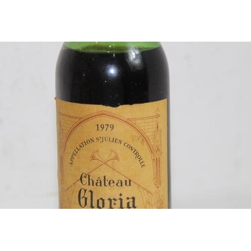 725 - CHATEAU GLORIA ST JULIAN 1979 RED WINE