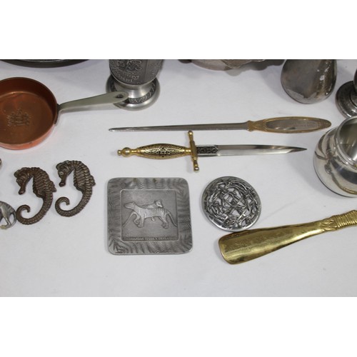 507 - LARGE QUANTITY OF SILVER PLATED ITEMS ETC
61CM