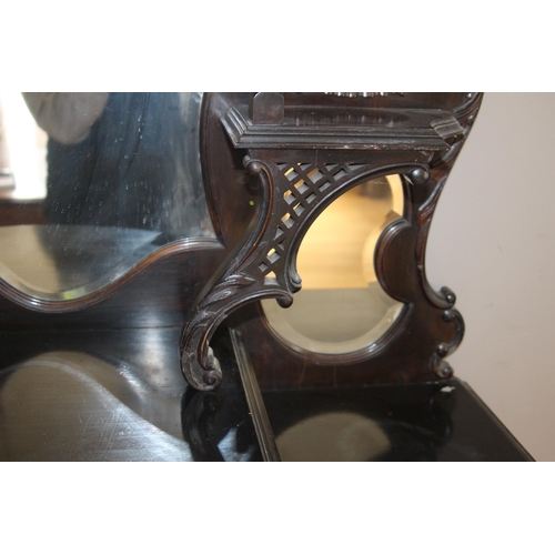 60 - VINTAGE CHIFFONIER EBONISED
123 X 53 X 210CM