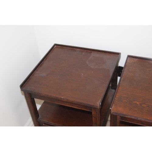 69 - PAIR OF POT CUPBOARDS
40 X 40 X 66CM