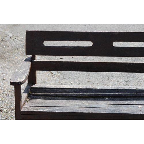 101 - WOODEN GARDEN BENCH 
155 X 58 X 77CM