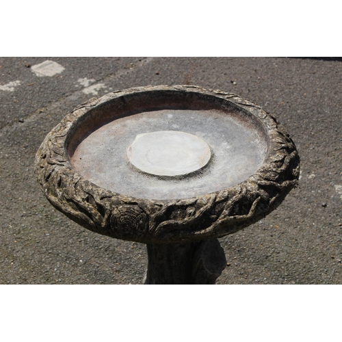 105 - STONE BIRD BATH
49 X 60CM