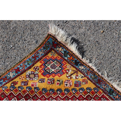 289 - EASTERN WOOL RUNNER 
223 X 75CM