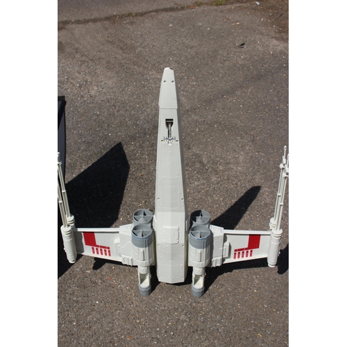 681 - 2 X LARGE STAR WARS VEHICLES 
53 X 52CM