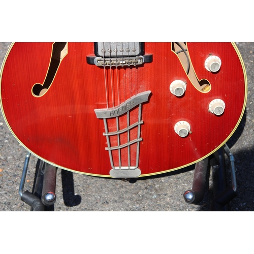 756 - HOFNER VERITHIN LEAD GUITAR IN CASE