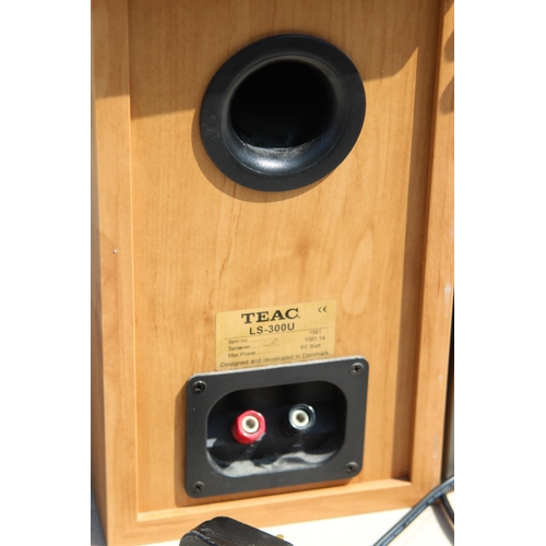 764 - TEAC STACKING SYSTEM AND SPEAKERS