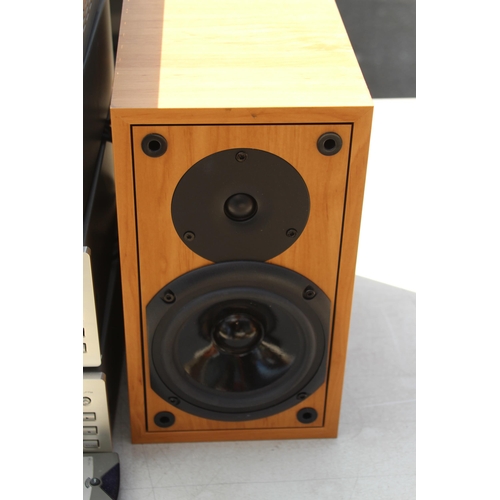 764 - TEAC STACKING SYSTEM AND SPEAKERS