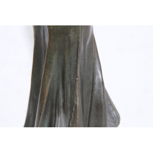 932 - BRONZE ART DECO STATUE OF A DANCER
38CM